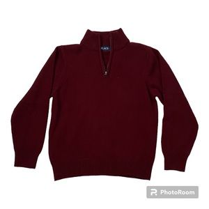 Children’s Place Boys Sweater Burgundy M 7-8